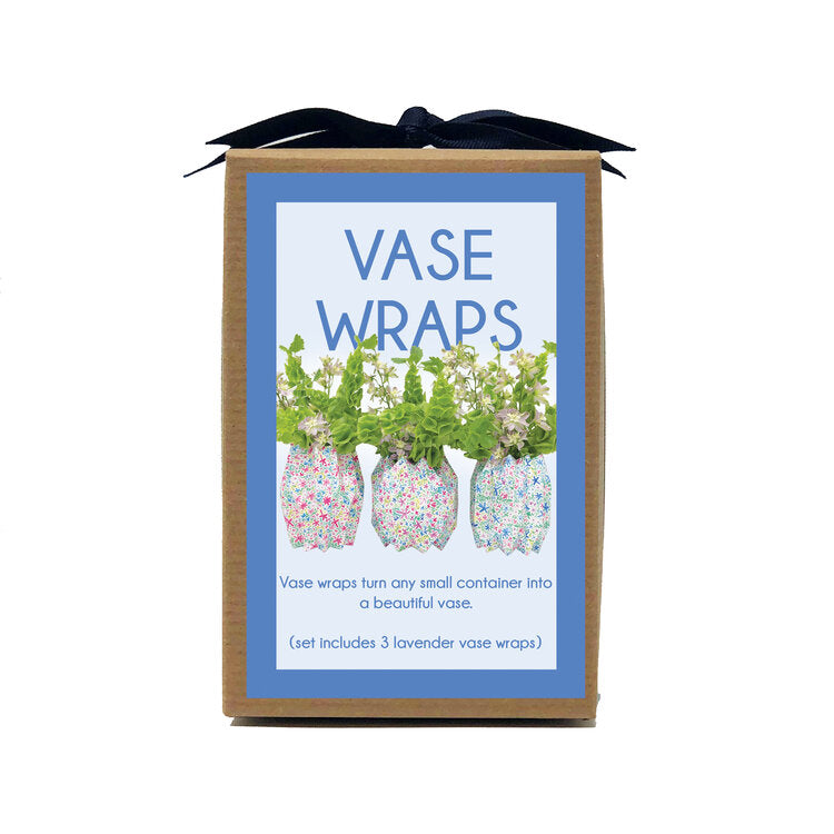 Whimsy Flower Vase Wraps
