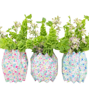 Whimsy Flower Vase Wraps